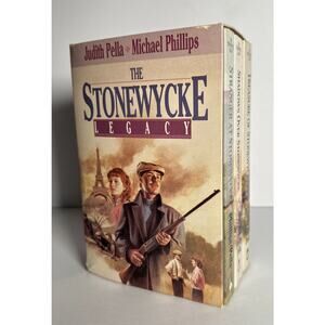 The Stonewycke Legacy Series 1-3 Boxed Set Paperback By J.Pella & M. Philips VTG